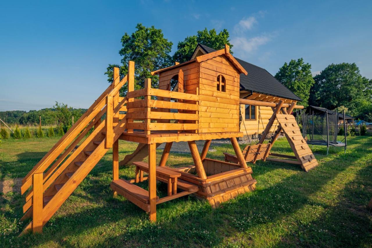 Sudecki Dym Z Kominkiem Kolo Karpacza. Agroturystyka Janowice Wielkie Exteriör bild